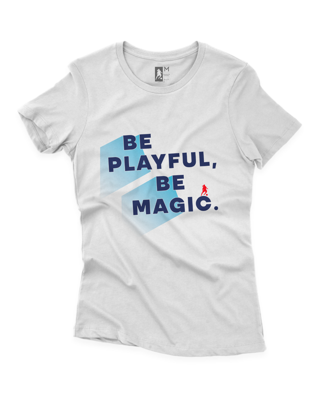 Camiseta Feminina Algodão Be Playful Be Magic