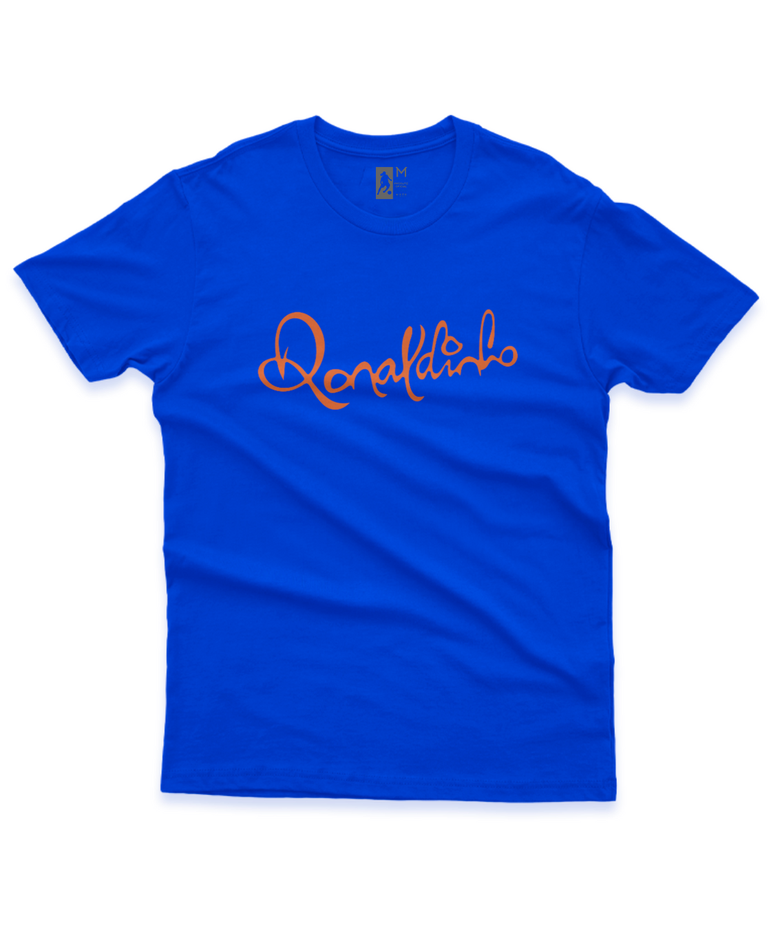 Camiseta Adulto Algodão Masculina Ronaldinho Assinatura