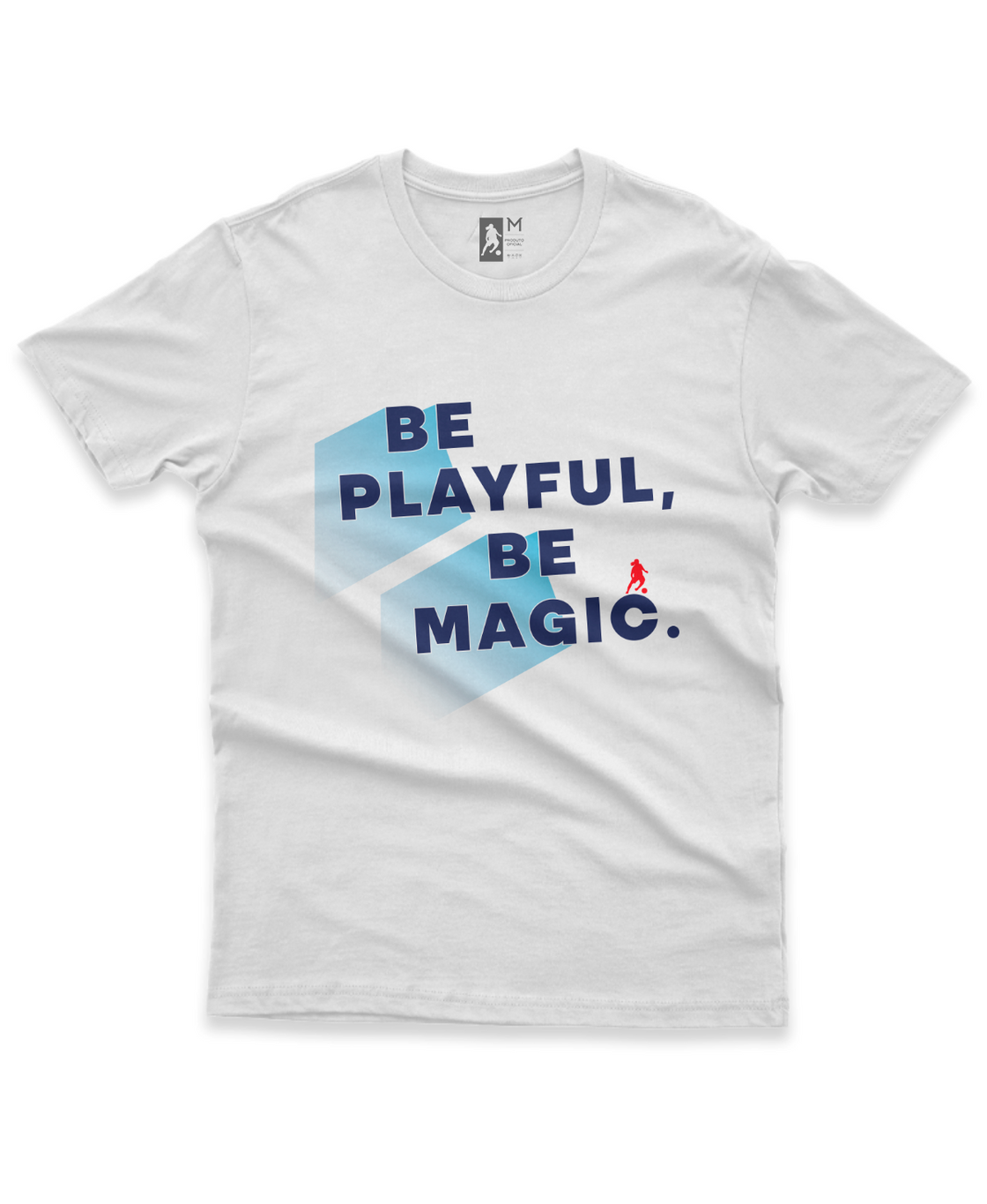 Camiseta Adulto Dry Sport UV Masculina Be Playful Be Magic