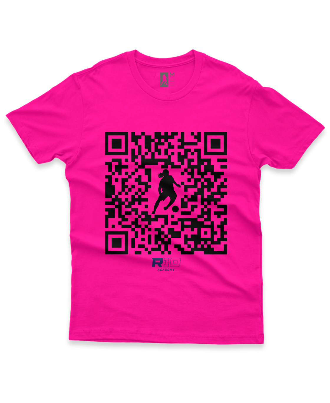 Camiseta Adulto Dry Sport UV Masculina QR Code Preto