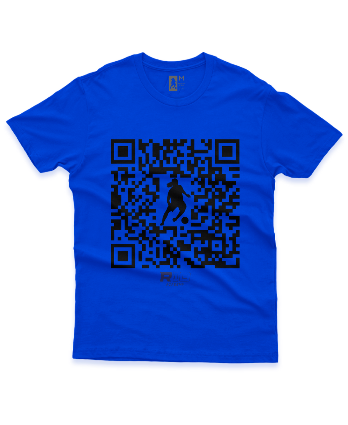 Camiseta Adulto Dry Sport UV Masculina QR Code Preto