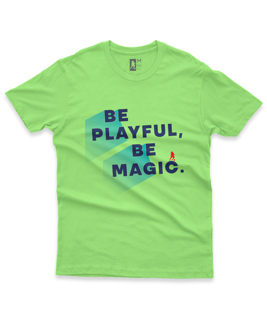 Camiseta Adulto Dry Sport UV Masculina Be Playful Be Magic