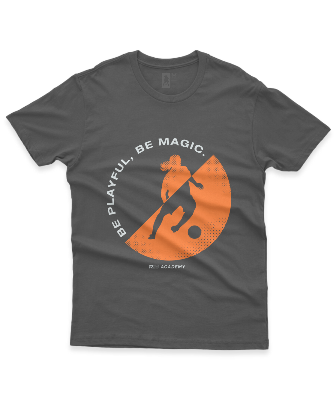 Camiseta Adulto Dry Sport UV Masculina Silhueta Be Playful Be Magic