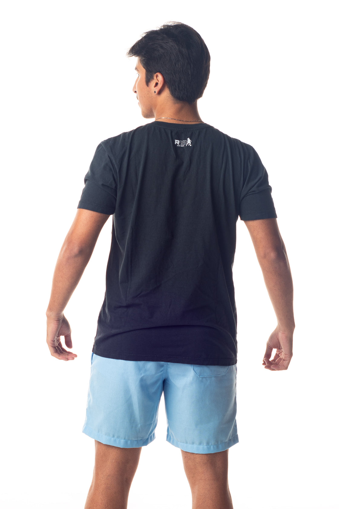 Camiseta Adulto Algodão Masculina Silhueta Dois